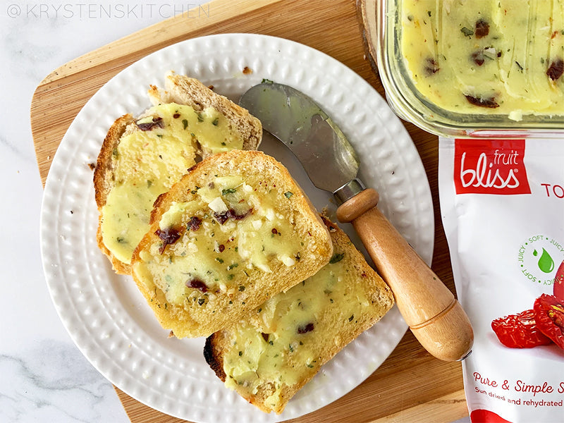 Sun-dried Tomato & Garlic Vegan Butter