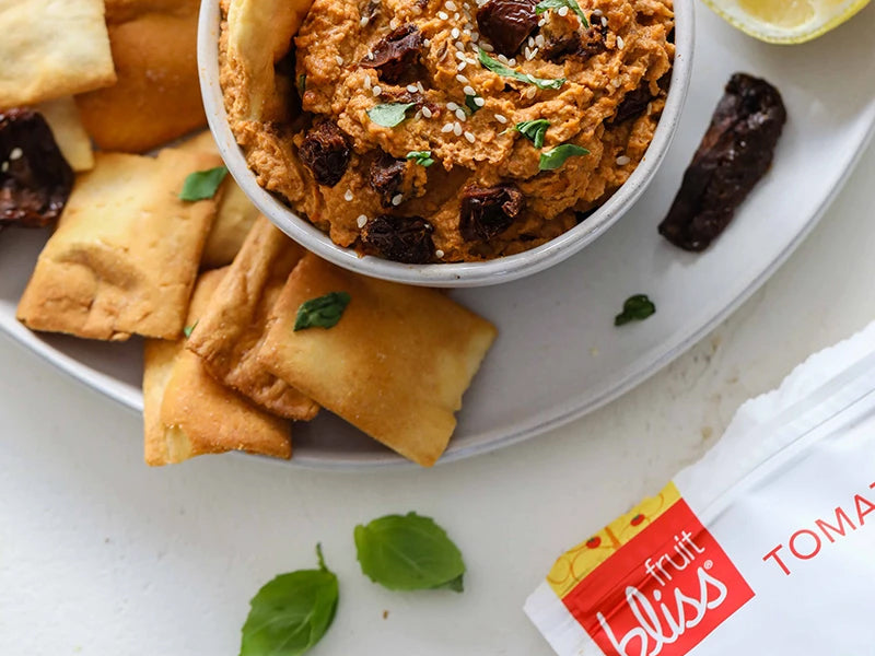 Sun-Dried Tomato & Basil Hummus