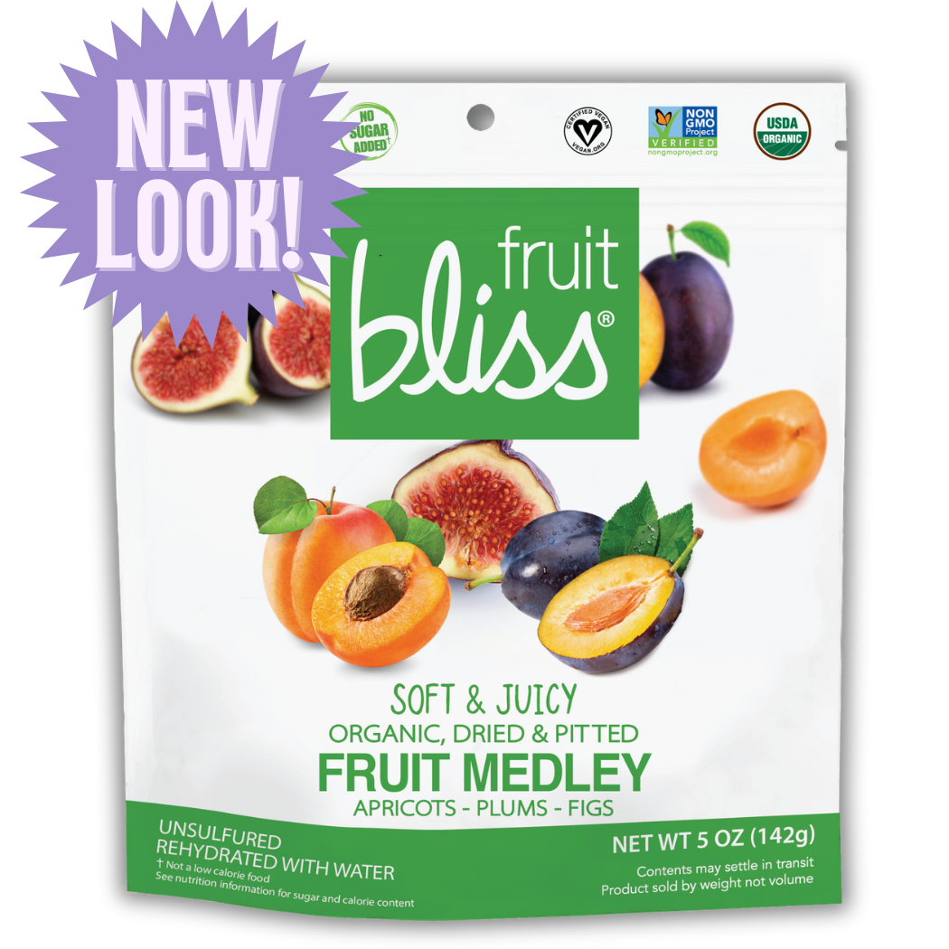 Fruit Bliss Organic Fruit Medley Snacks 5 oz. (Case of 6)