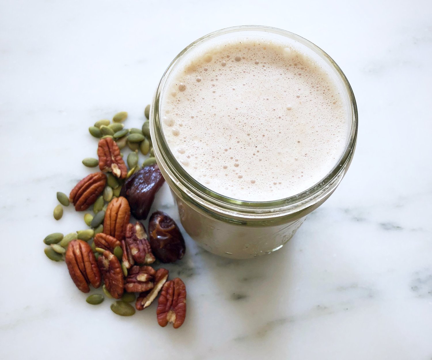 Spiced Pumpkin Pecan Milk