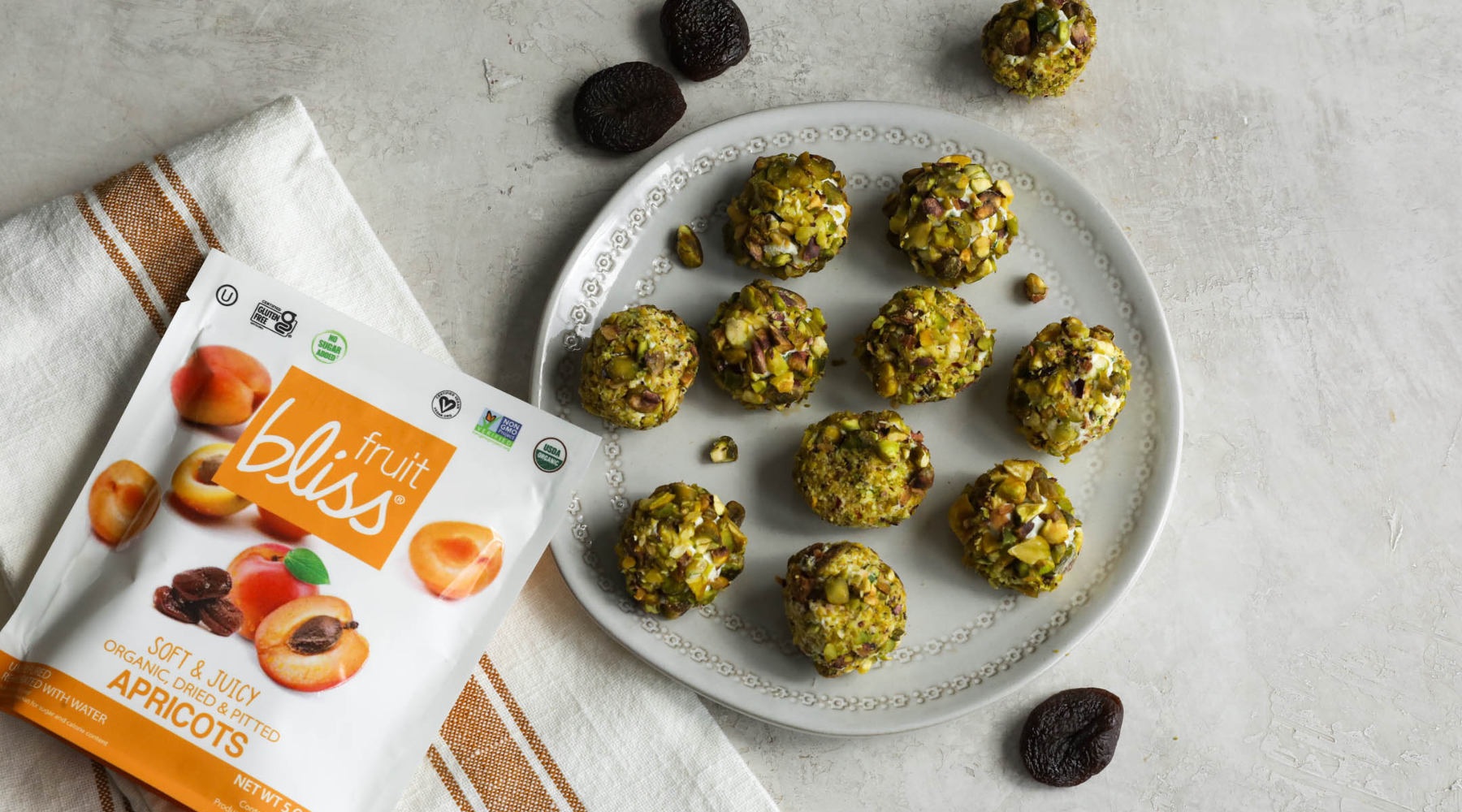 Goat Cheese and Apricot Truffles